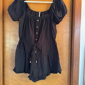 Free People romper black
